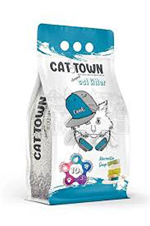 CAT TOWN SABUN KOKULU KEDİ KUMU 10LT.
