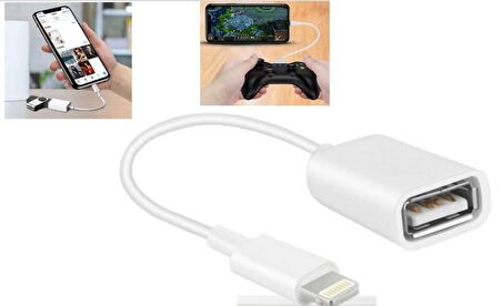 Concord JH-0514 iPhone Lightning Usb Çevirici Apple iPad OTG Dönüştürücü Adaptör