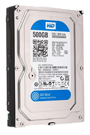 500GB WD WD5000AAKX 16MB PC/DVR/CCTV 3.5 SATA2 Hard Drive -HDD