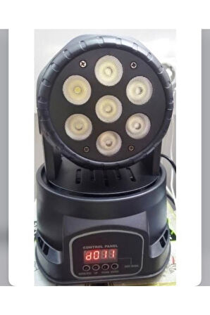 7x12 Led Robot Işık Sese Duyarlı Sahne Işık Sistemi Disko Işık Parti Robot Işık