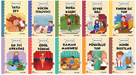 2.Sınıf Okumayı Sevdiren Renkli Resimli Hikayeler 4 - 10 Kitap