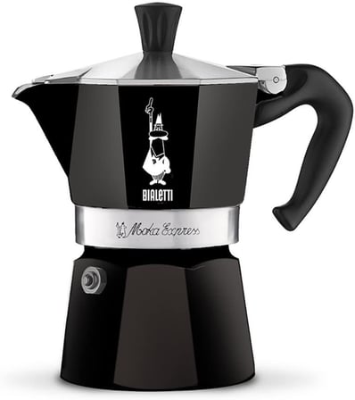 Bialetti Moka Pot Express 1 Cup Siyah