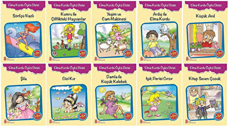 3.Sınıf Okumayı Sevdiren Renkli Resimli Hikayeler 6 - 10 Kitap