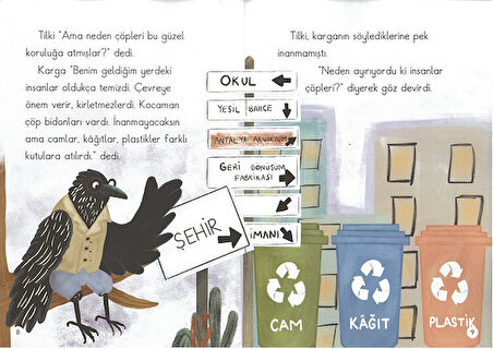 1.Sınıf Sen Artık Doğa Kahramanısın Hikaye Seti (16 Sayfa) - Hayat Bilgisi Kitabı Hediyeli