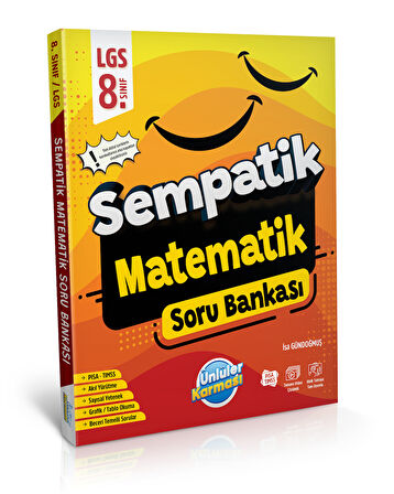 8.Sınıf Sempatik Matematik Soru Bankası + 36 Haftalık Kazanım Denemeleri Seti 2025-2026
