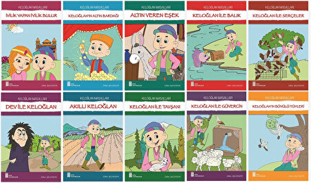 1. Sınıf Okumayı Sevdiren Renkli Resimli Hikayeler 7 - 10 Kitap