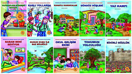 4.Sınıf Okumayı Sevdiren Renkli Resimli Hikayeler 10 - 10 Kitap