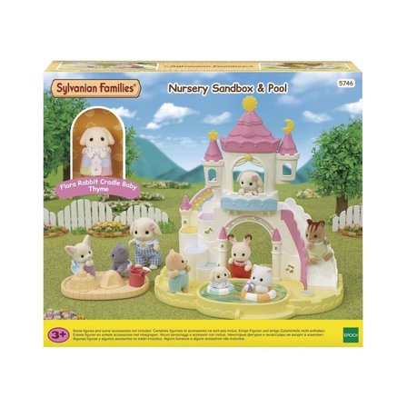 5746 Sylvanian Families Havuz Ve Kum Havuzu Oyun Seti +3 Yaş