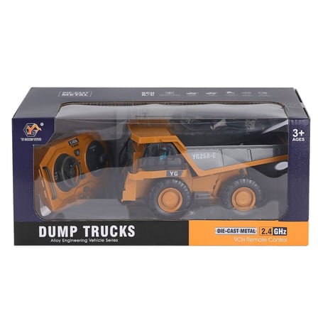 689-368 Kumandalı Damperli Kamyon İş Makinesi-Gepettoys