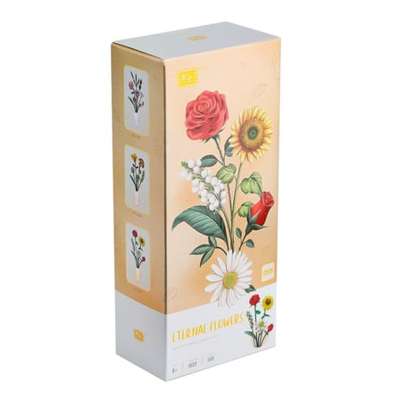 Lz1659 Loz Eternal Flowers Serisi- ''Her Zaman Güneşe Doğru'' 568 Parça Yapım Seti