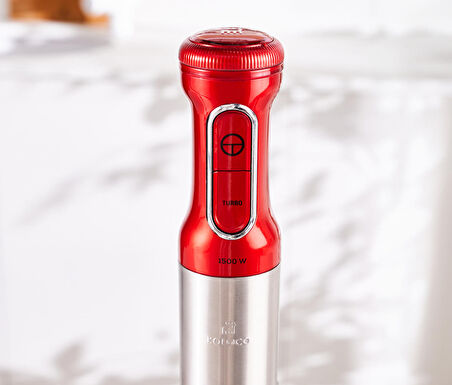 Karaca Mastermaid Prosteel Hand Blender Imperial Red Inox 1500 W