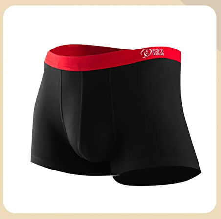 Modal Yüksek Hava Geçirgenliği Spor Antibakteriyel Kasık Izsiz Erkek Boxer 4 Parça 1004