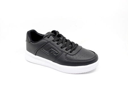 Jump 21516 Uniseks Siyah Bağcıklı Spor Ayakkabı