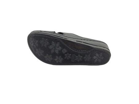 Zerhan 1852 Kadın Siyah Günlük Kullanım Terlik