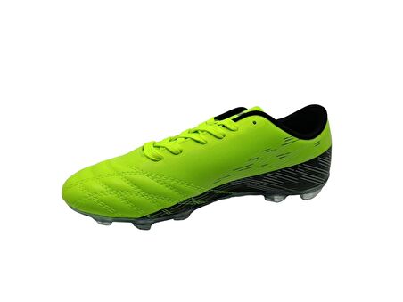 Jump 28221 Erkek Neon Yeşil - Siyah Çim Krampon Futbol Ayakkabısı