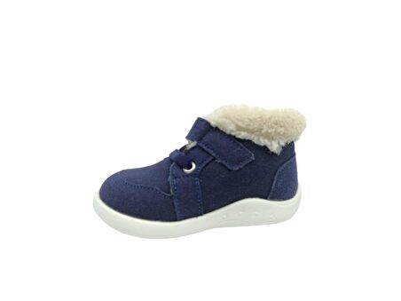 Vicco Tinky Kürklü Erkek Bebek Ilk Adım Lacivert Günlük Ayakkabı