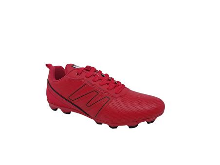 Jump 28524 Erkek Kırmızı Bağcıklı Krampon Futbol Ayakkabısı