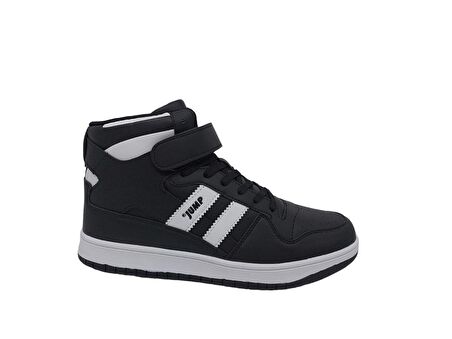 Jump 28504 Siyah Uzun Bilekli Erkek Sneaker Günlük Spor Ayakkabı