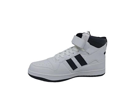 Jump 28504 Beyaz Uzun Bilekli Erkek Sneaker Günlük Spor Ayakkabı