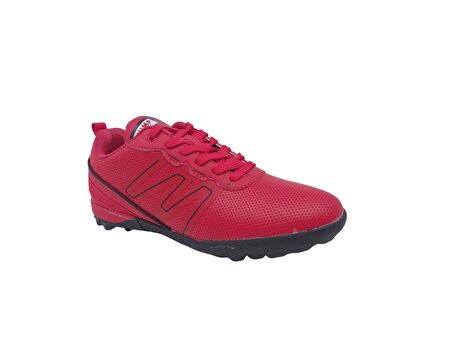 Jump 29112 Erkek Kırmızı Bağcıklı Halı Saha Futbol Ayakkabısı