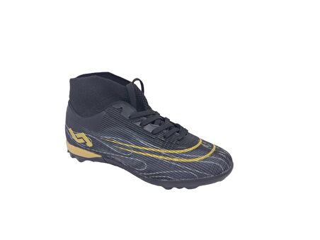 Jump 29677 Siyah Erkek Çoraplı Model Halı Saha Futbol Ayakkabısı