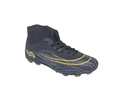 Jump 29676 Siyah Erkek Çoraplı Model Krampon Futbol Ayakkabısı