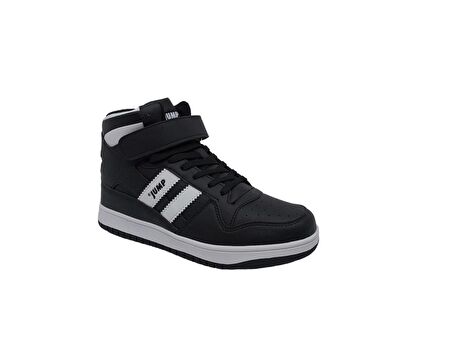 Jump 28708 Siyah Yüksek Bilekli Kadın Sneaker Günlük Spor Ayakkabı