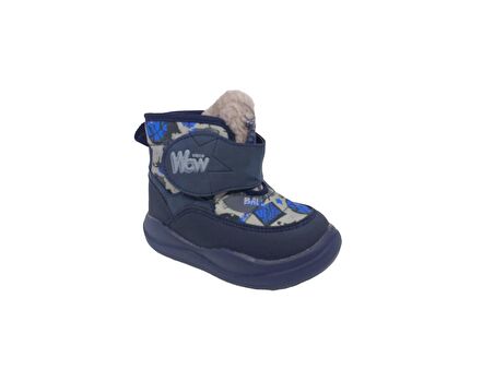 Vicco Santo Bebek Çocuk Lacivert Cırt Cırtlı Kar Bot