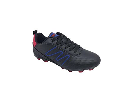 Jump 28843 Siyah Bağcıklı Çocuk Krampon Futbol Ayakkabısı