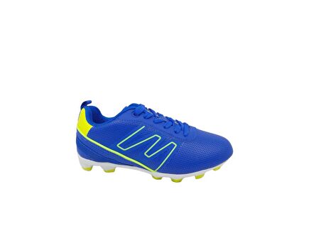 Jump 28843 Mavi Bağcıklı Çocuk Krampon Futbol Ayakkabısı