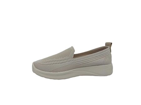 Zerhan 002 Kadın Ten Spor Babet Ayakkabı