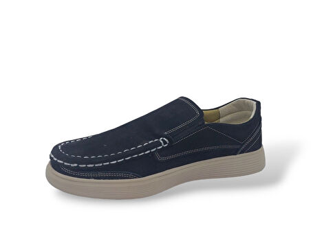 Zerhan 2003 Erkek Siyah Nubuk Deri Ayakkabı