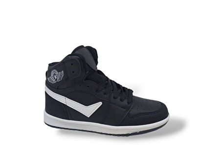 Lambırlent 8070 Erkek Siyah Bilekli Spor Ayakkabı