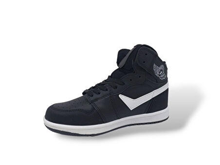 Lambırlent 8070 Erkek Siyah Bilekli Spor Ayakkabı