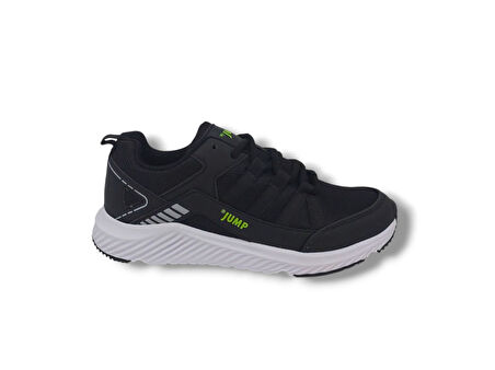 Jump 24865 Unisex Siyah Memory Taban Sneaker Günlük Spor Ayakkabı