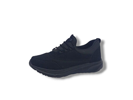 Parley 940 Kadın Siyah File Günlük Kullanım Çorap Model Spor Ayakkabı