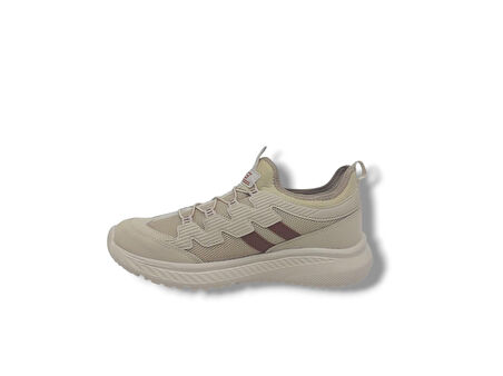 Forza 2566 Erkek Bej File Yürüyüş Koşu Çorap Model Spor Ayakkabı