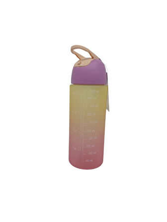 Vicco QUİCK Su Matarası Kilitli Kapak Tritan Matara Suluk 500 ML PEMBE