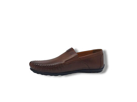 Modesa 252 Erkek Taba Hakiki Deri Loafer Ayakkabı