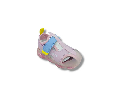 Vicco Live Bebek Pudra Işıklı Sandalet
