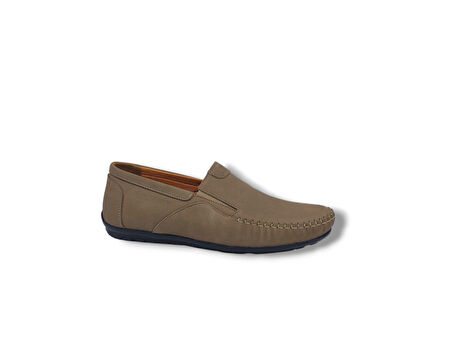 Modesa 269 Erkek Kum Nubuk Deri Loafer Ayakkabı