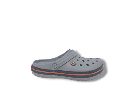 Cflex 145 Unisex Gri Turuncu Siyah Sabo Terlik Sandalet