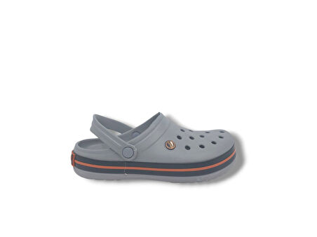 Cflex 145 Unisex Gri Turuncu Siyah Sabo Terlik Sandalet