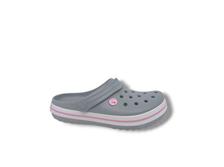 Cflex 145 Buz Gri - Beyaz - Pembe Sabo Terlik Sandalet