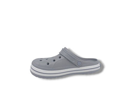 Cflex 22233 Unisex Gri Beyaz Gri Sabo Terlik Sandalet