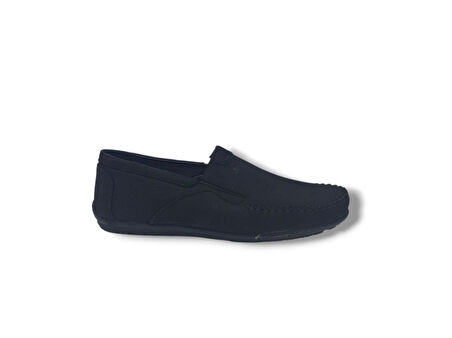 Modesa 265 Erkek Siyah Nubuk Deri Loafer Ayakkabı
