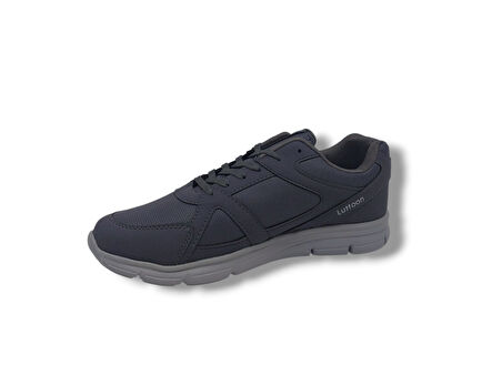 Lutton 3555 Unisex Füme Bağcıklı Yürüyüş Koşu Büyük Numara Spor Ayakkabı 45 46 47 48