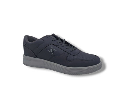 Lutton 4555 Unisex Füme Bağcıklı Kalın Taban Büyük Numara Spor Ayakkabı 45 46 47 48