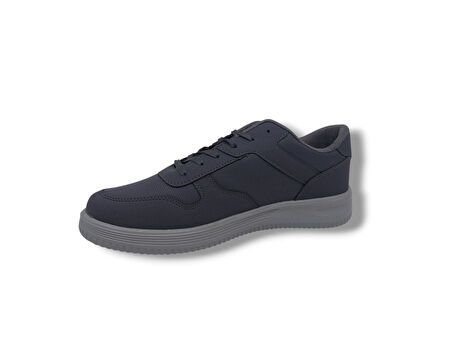 Lutton 4555 Unisex Füme Bağcıklı Kalın Taban Büyük Numara Spor Ayakkabı 45 46 47 48