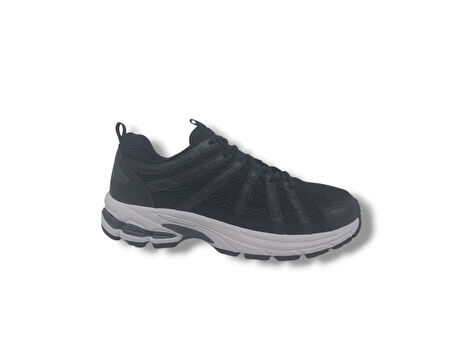 Lescon Pace Runner Unisex Siyah Yürüyüş Koşu Spor Ayakkabı